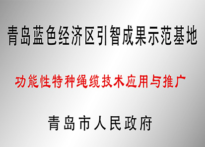 功能性特種繩纜技術(shù)應用與推廣示范基地